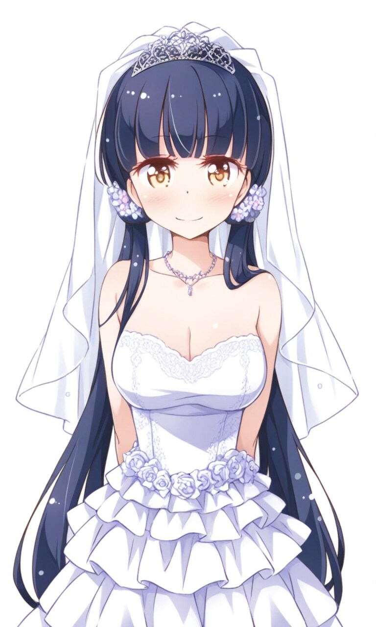北上麗花 ウエディングドレス