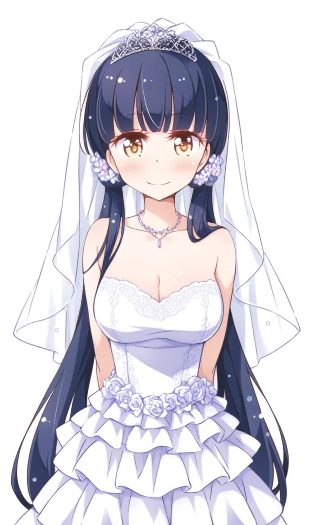 北上麗花 ウエディングドレス