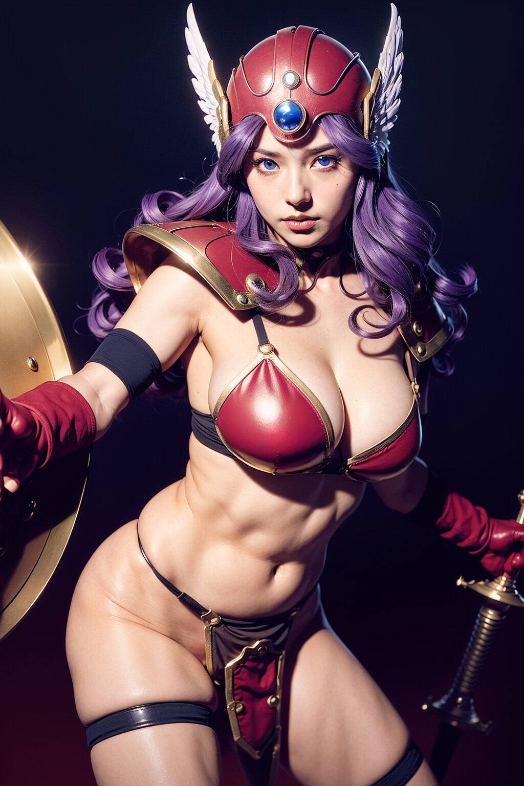 AIコスプレ：女戦士（DQ3）