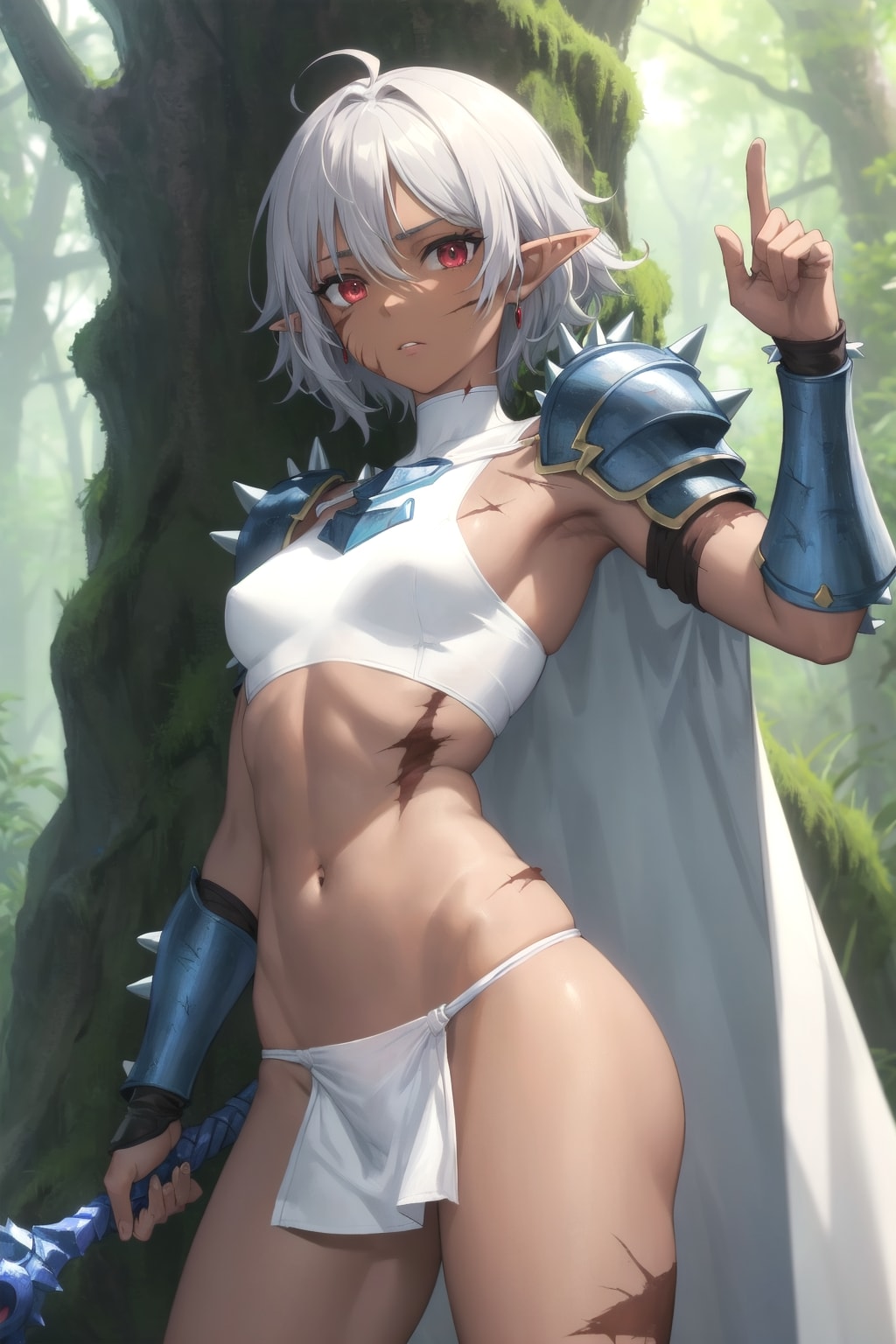 ダークエルフの戦士