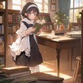 サボって読書少女 3枚目