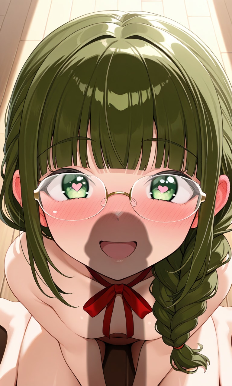 見せつけられて…