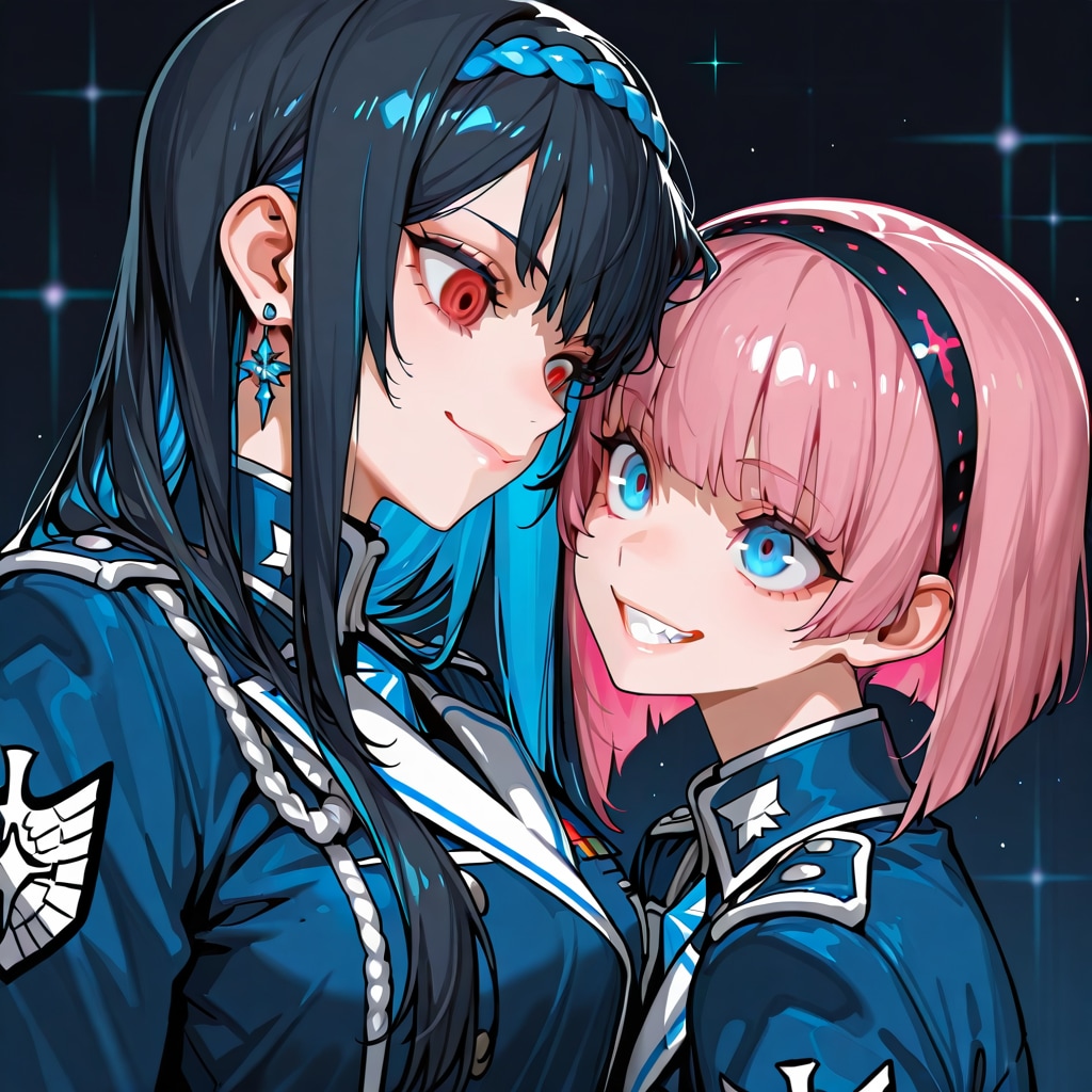 にやける二人（ジュベリアン×中島）