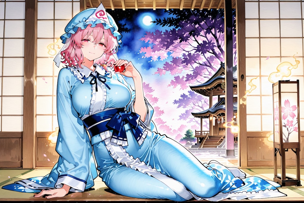 今日の幽々子様