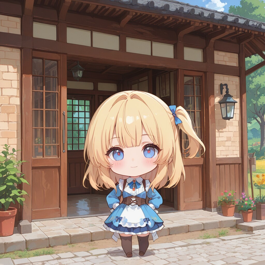 ［リメイク］丘の上から見る風景