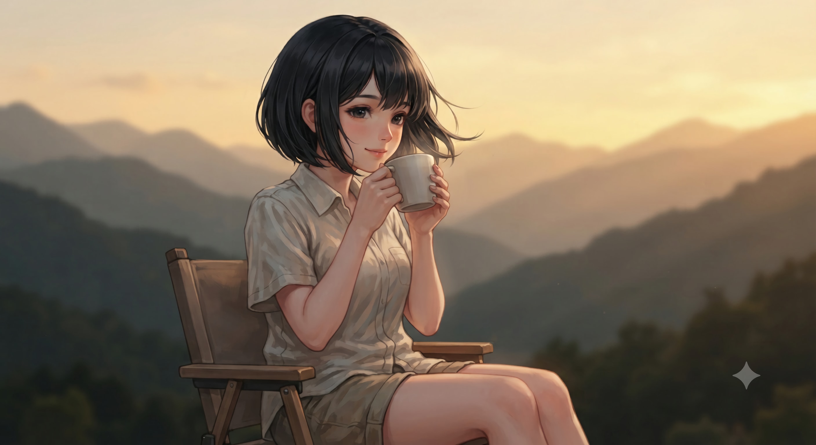 涼風と珈琲