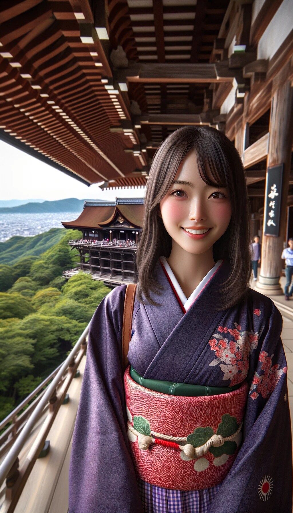 ここが清水の舞台かー