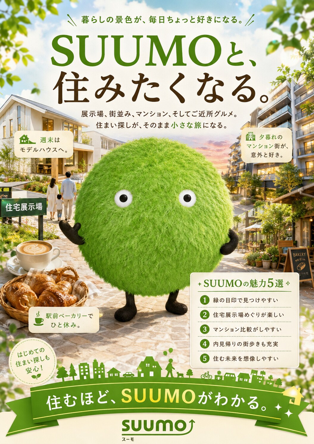 SUUMOと住みたくなる街 | の人気AIイラスト・グラビア