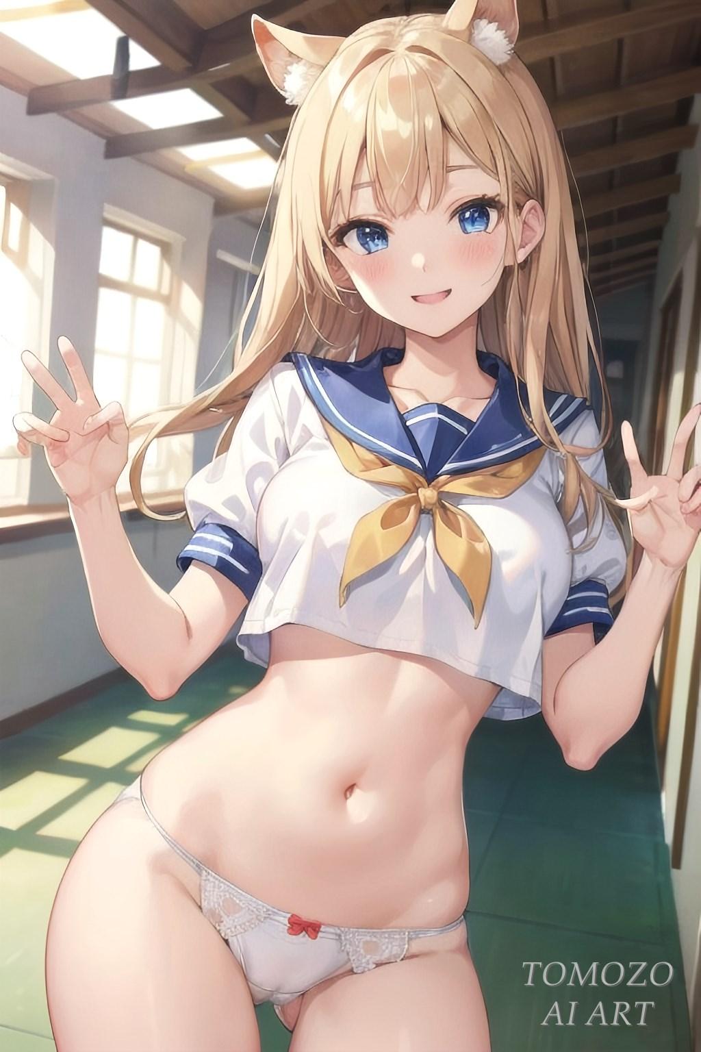 新任の僕と廊下ですれ違う生徒たち 12
