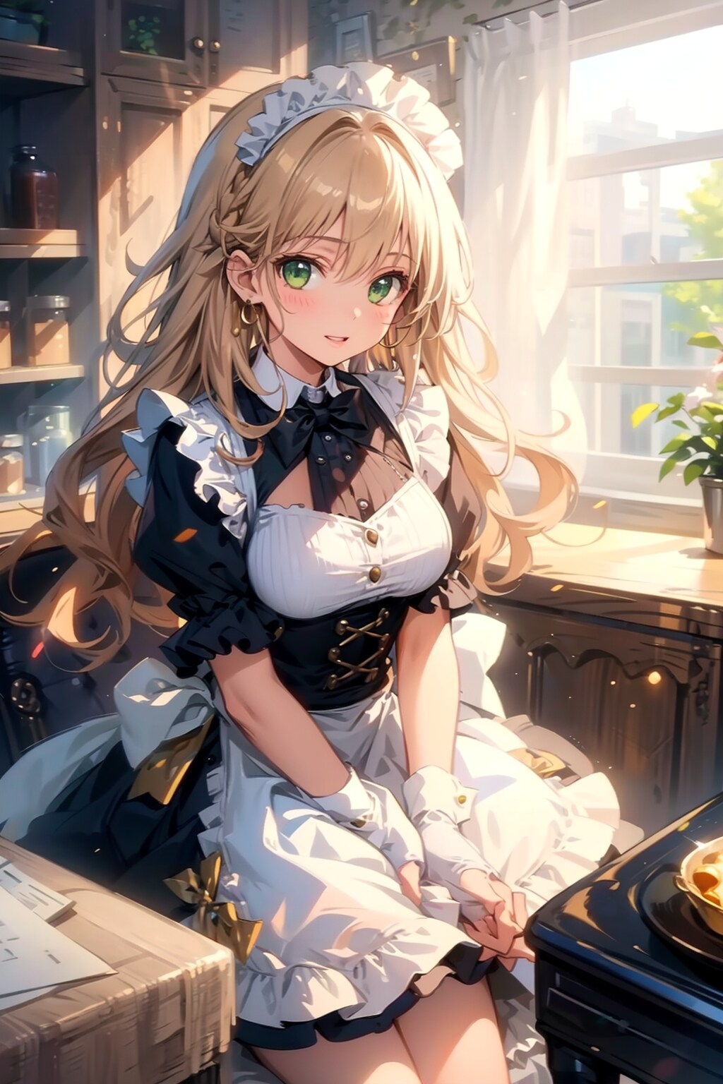 メイドさん | の人気AIイラスト・グラビア