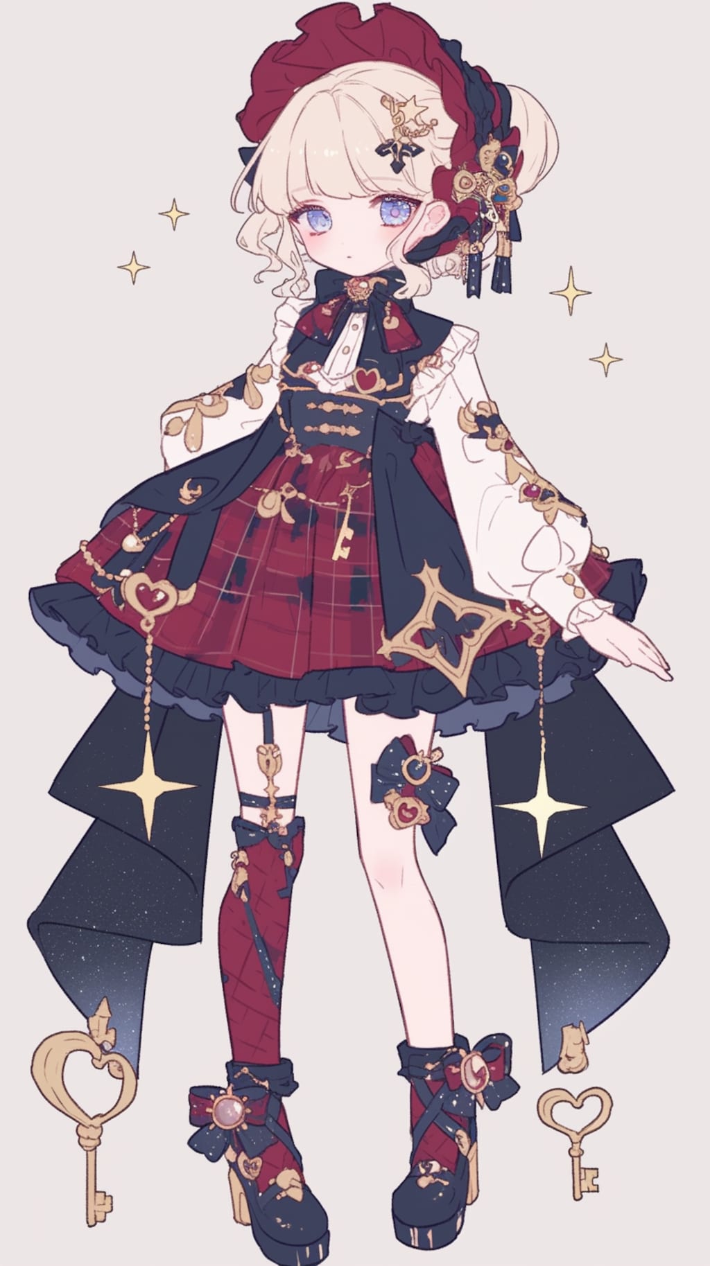 チェック✖️ロリータ