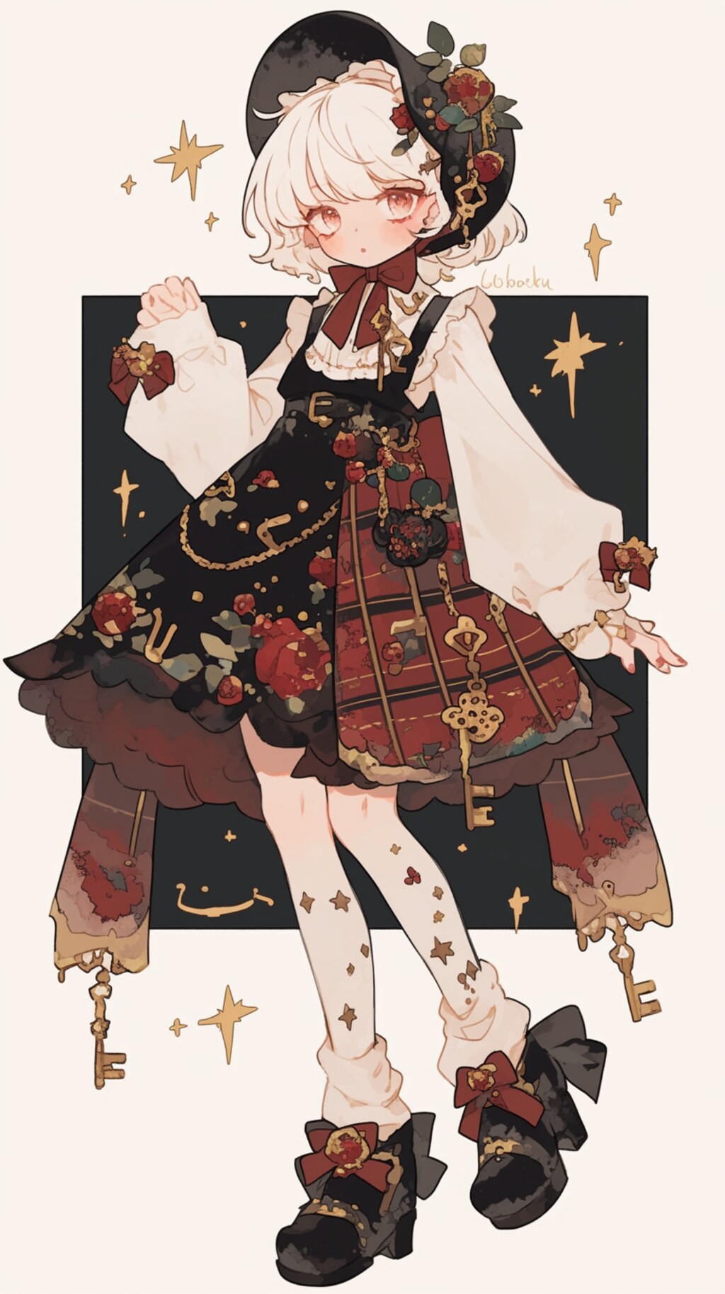 チェック✖️ロリータ