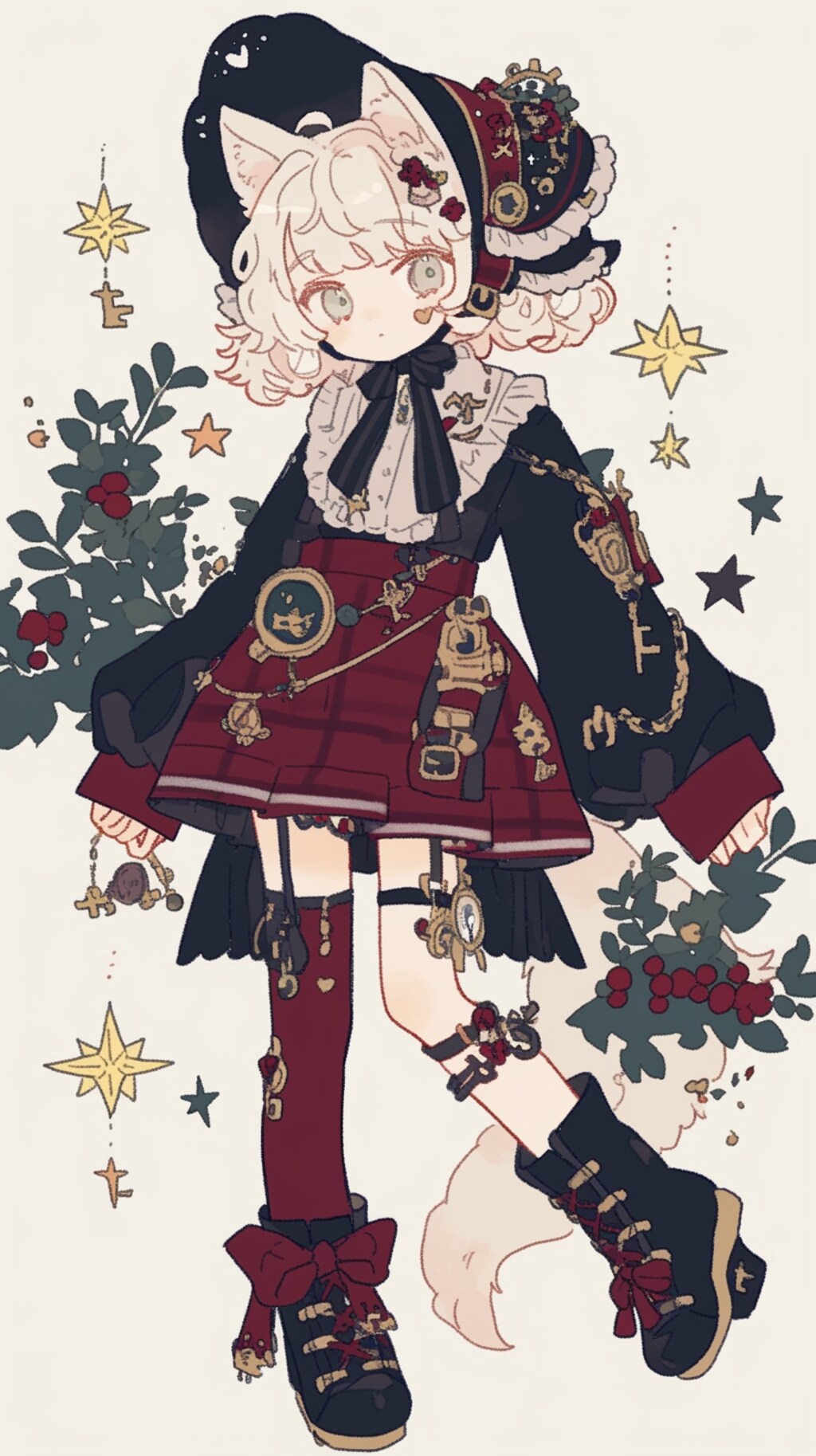 チェック✖️ロリータ