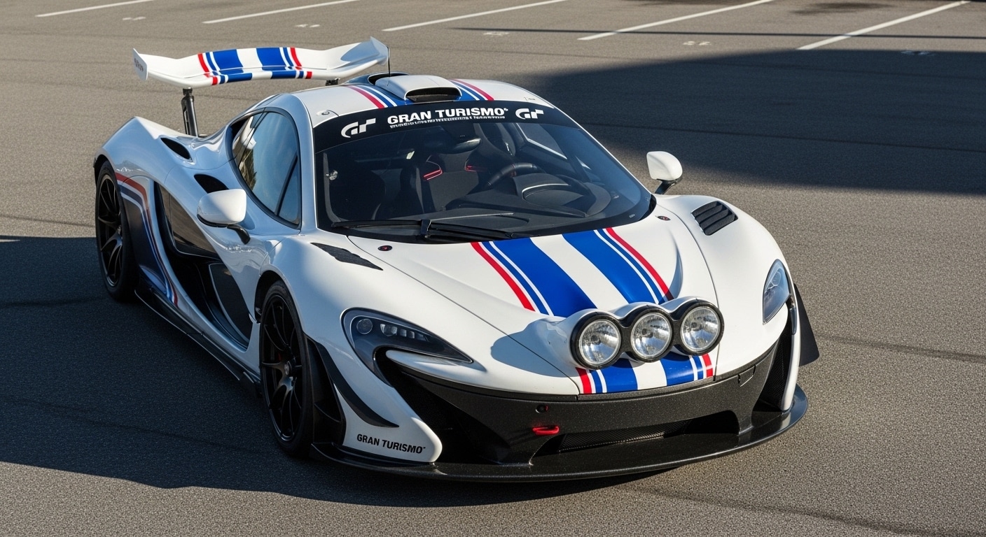 マクラーレンP1ラリーカー