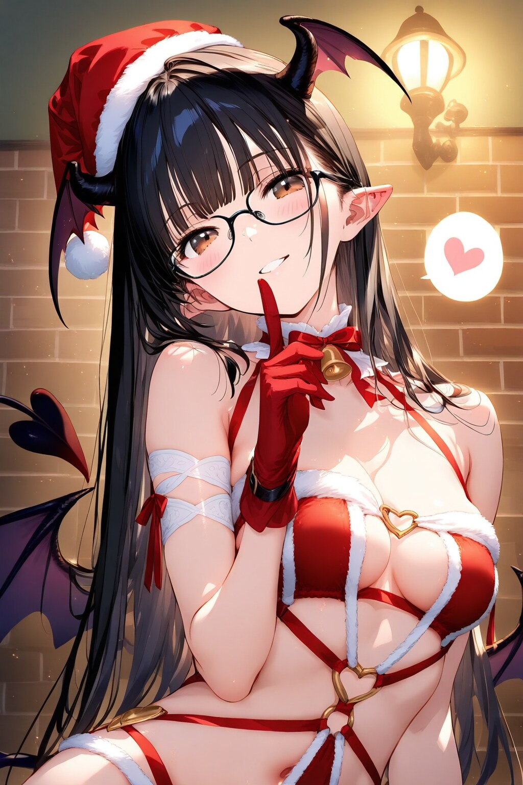 聖なる夜は淫魔にご注意♥②