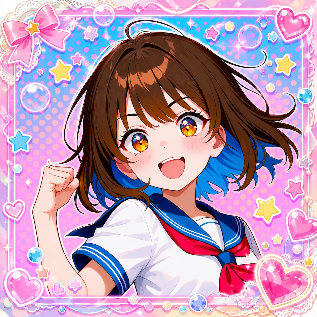 元気いっぱい！なセーラーJK！
