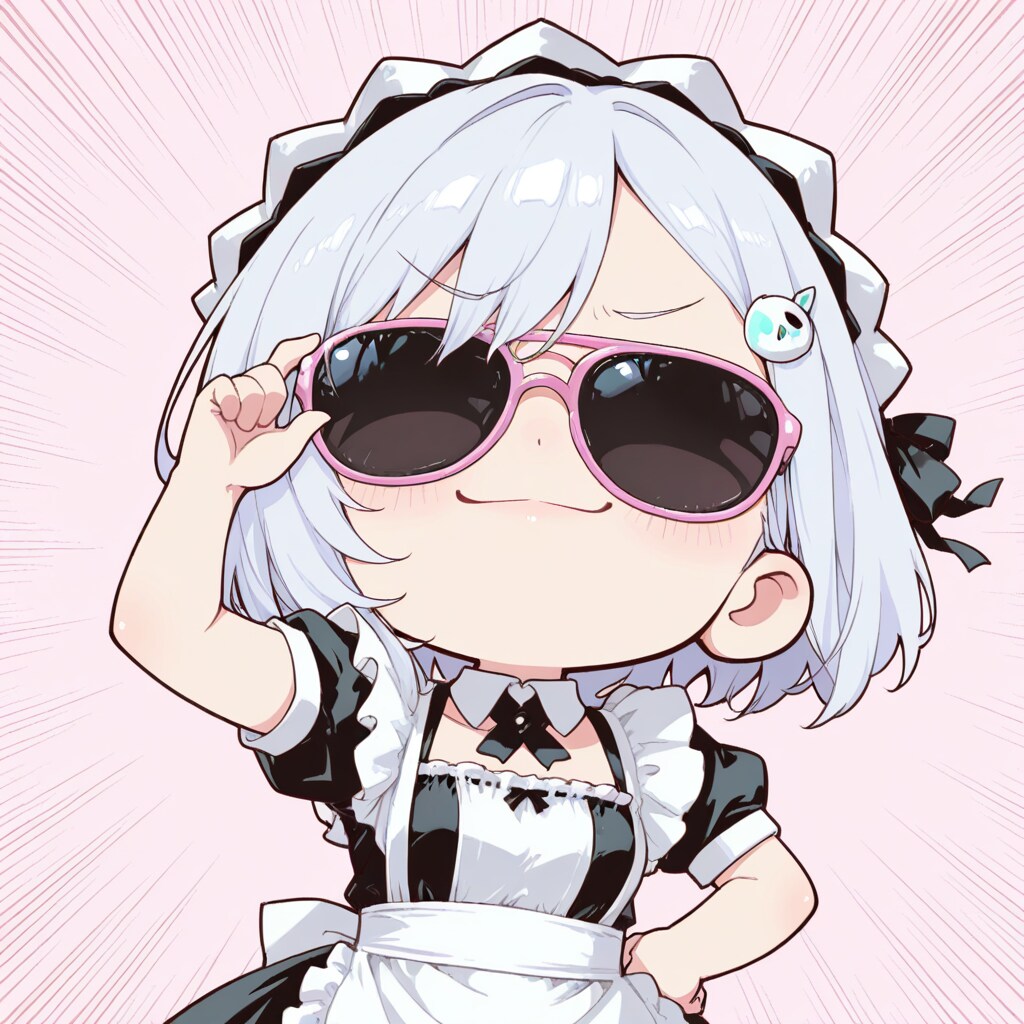 サングラスメイドさん