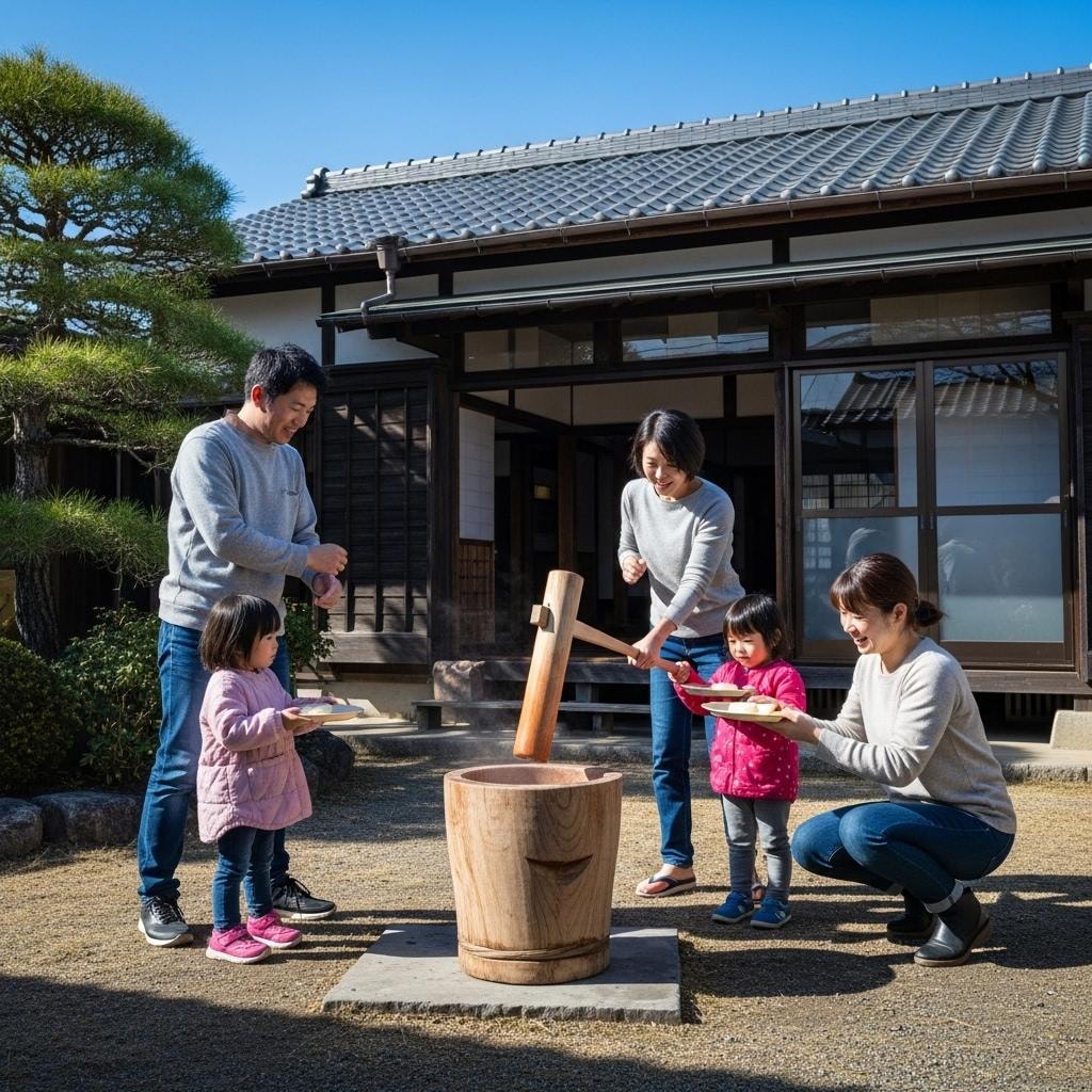 餅つき