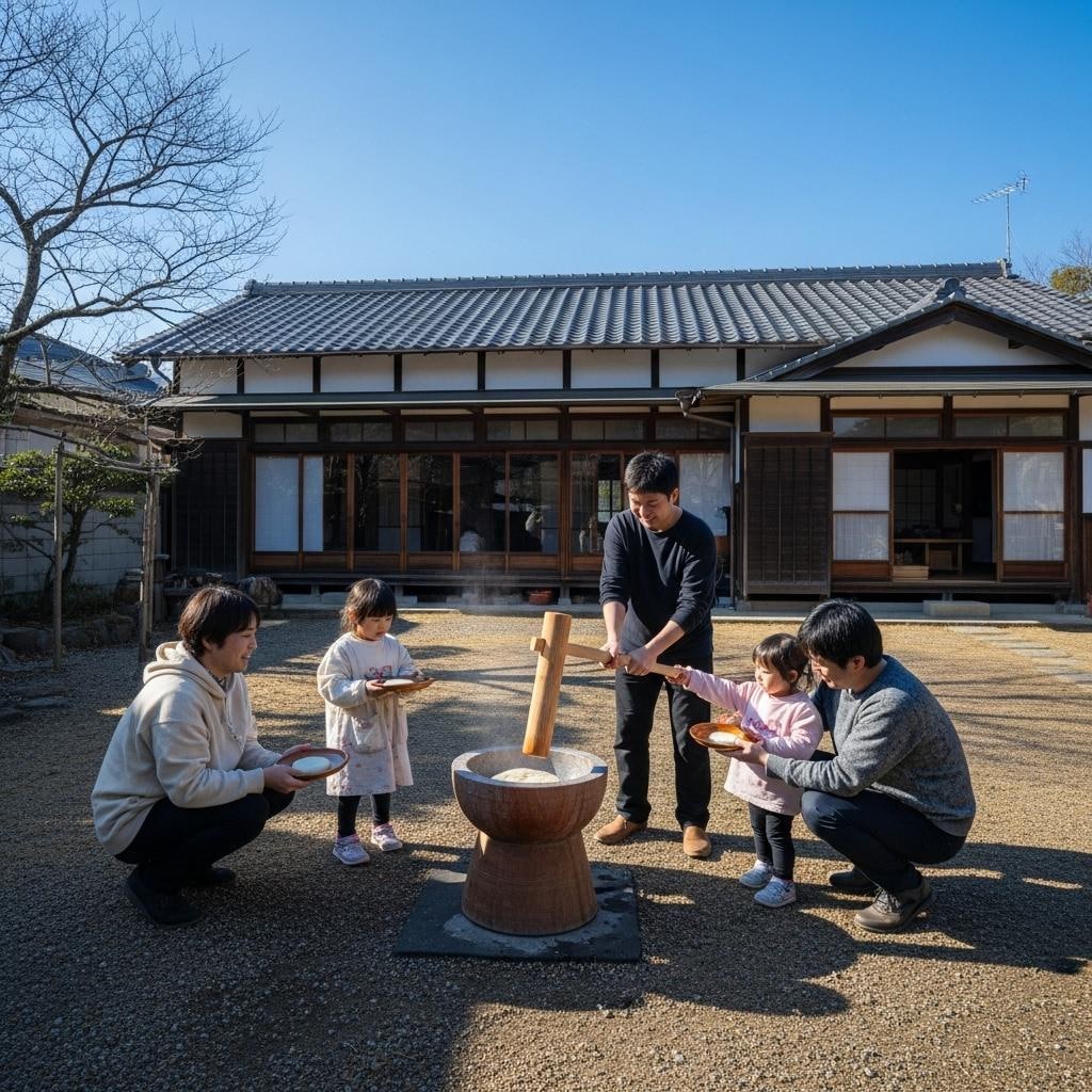 餅つき