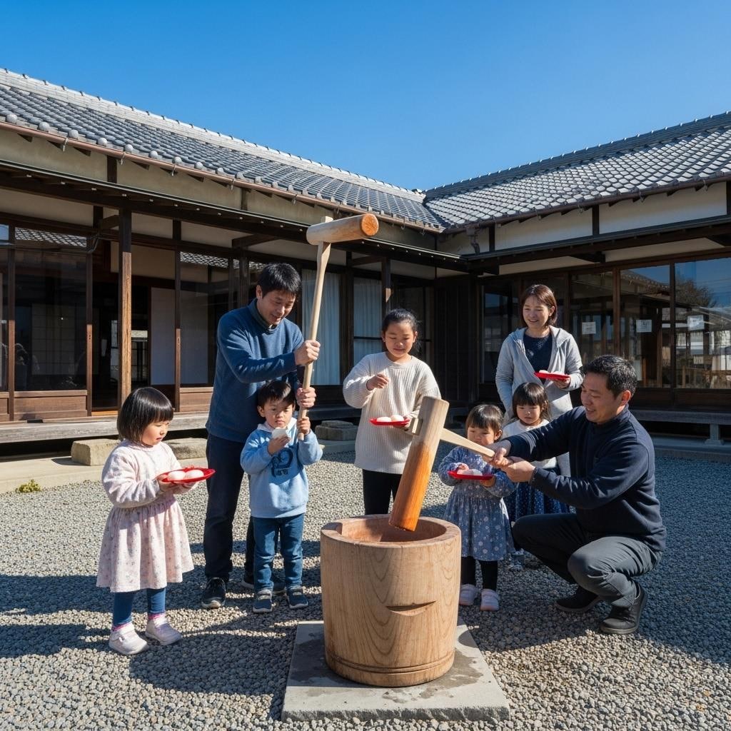餅つき