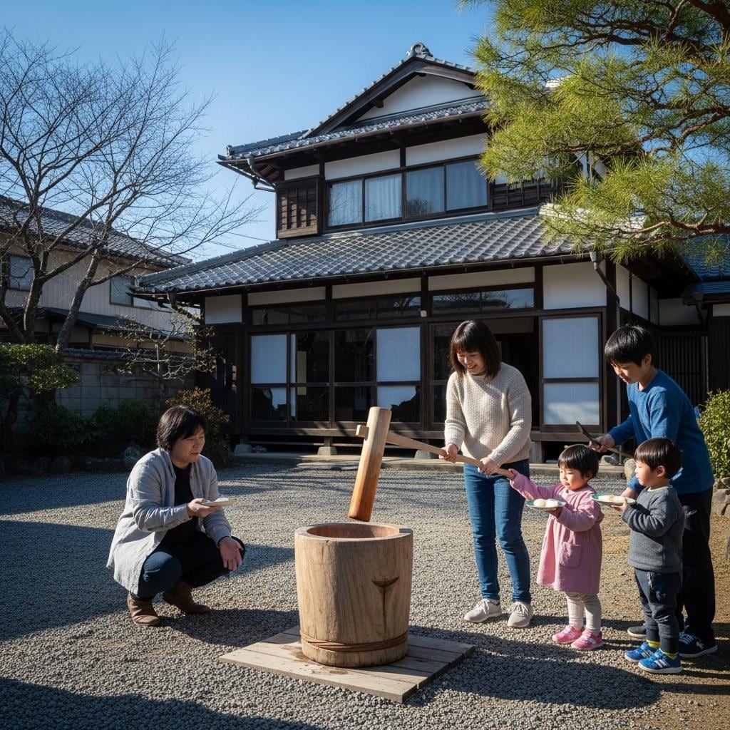 餅つき