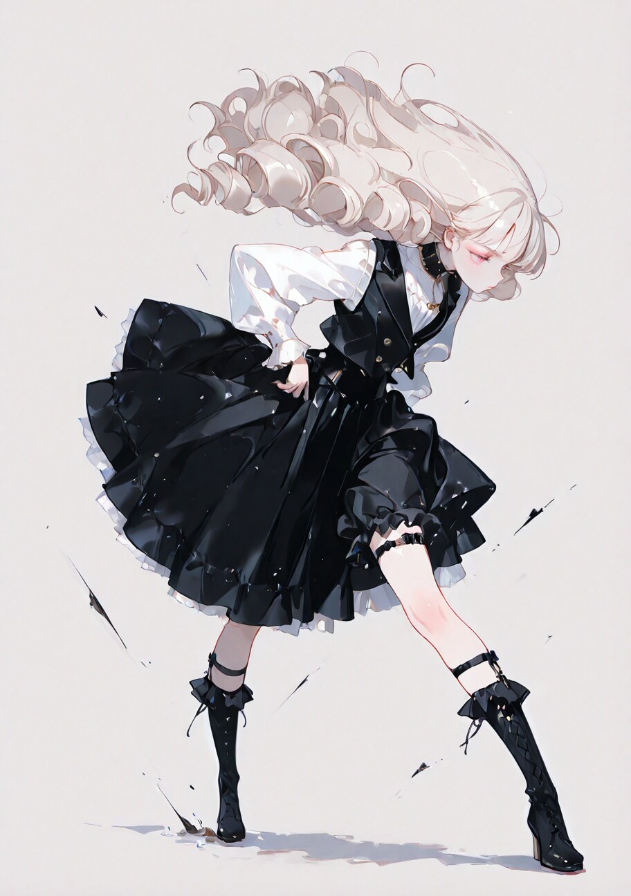 ゴスロリは鎧 | の人気AIイラスト・グラビア