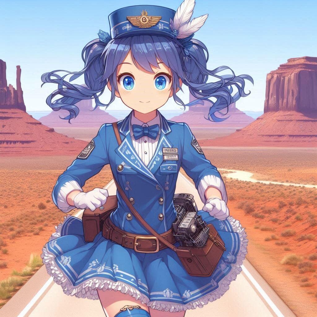 鉄道系魔法少女イオニア＆ラーラ　海外旅行中♪・・・139