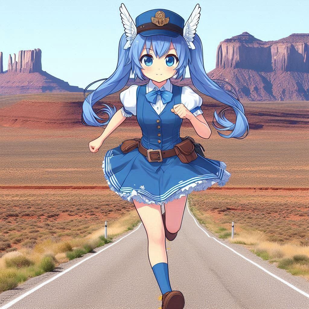 鉄道系魔法少女イオニア＆ラーラ　海外旅行中♪・・・139