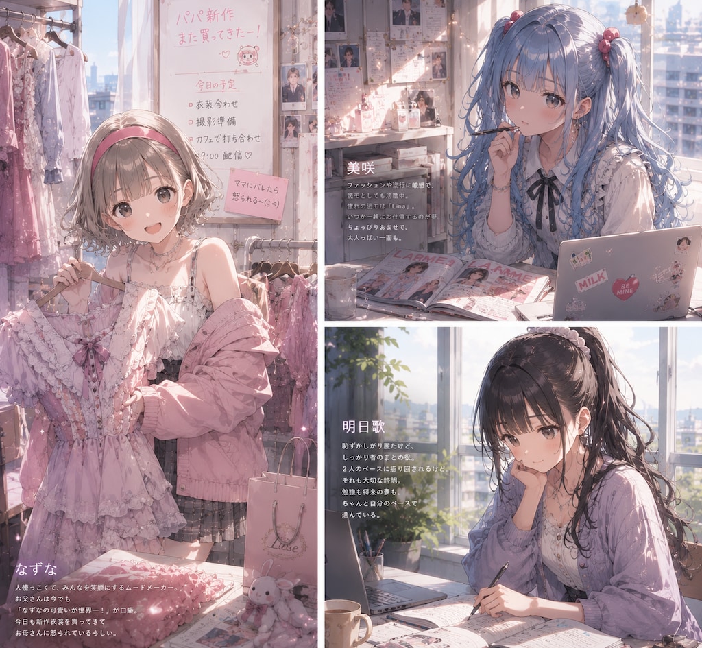 ちびっ子達の10年後～ボツ版～