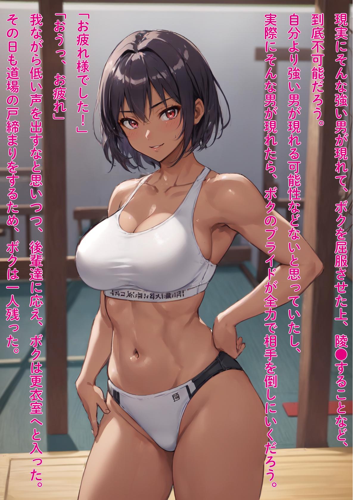 【PickUp】辱められたい巨乳格闘女子が、 連続絶頂、中出し快楽堕ち
