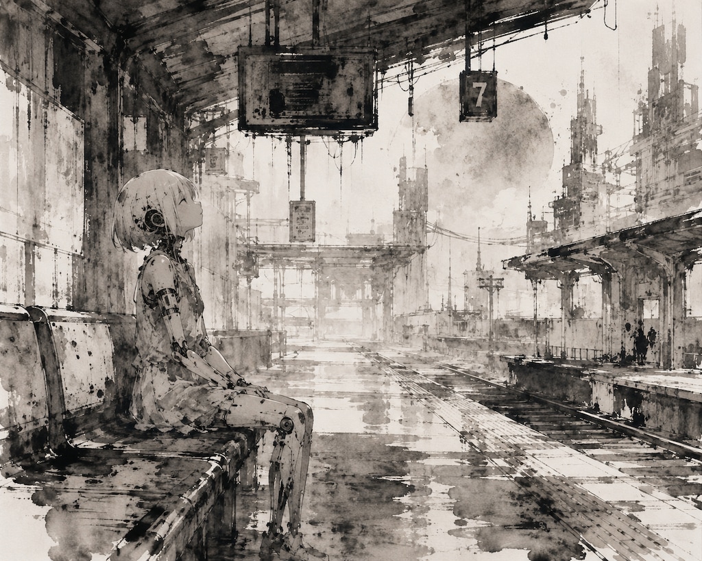 水墨画