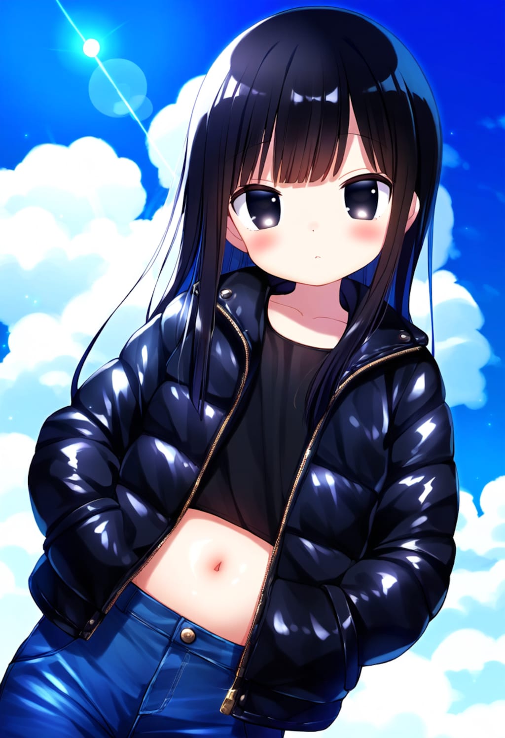 黒髪のお姉さん