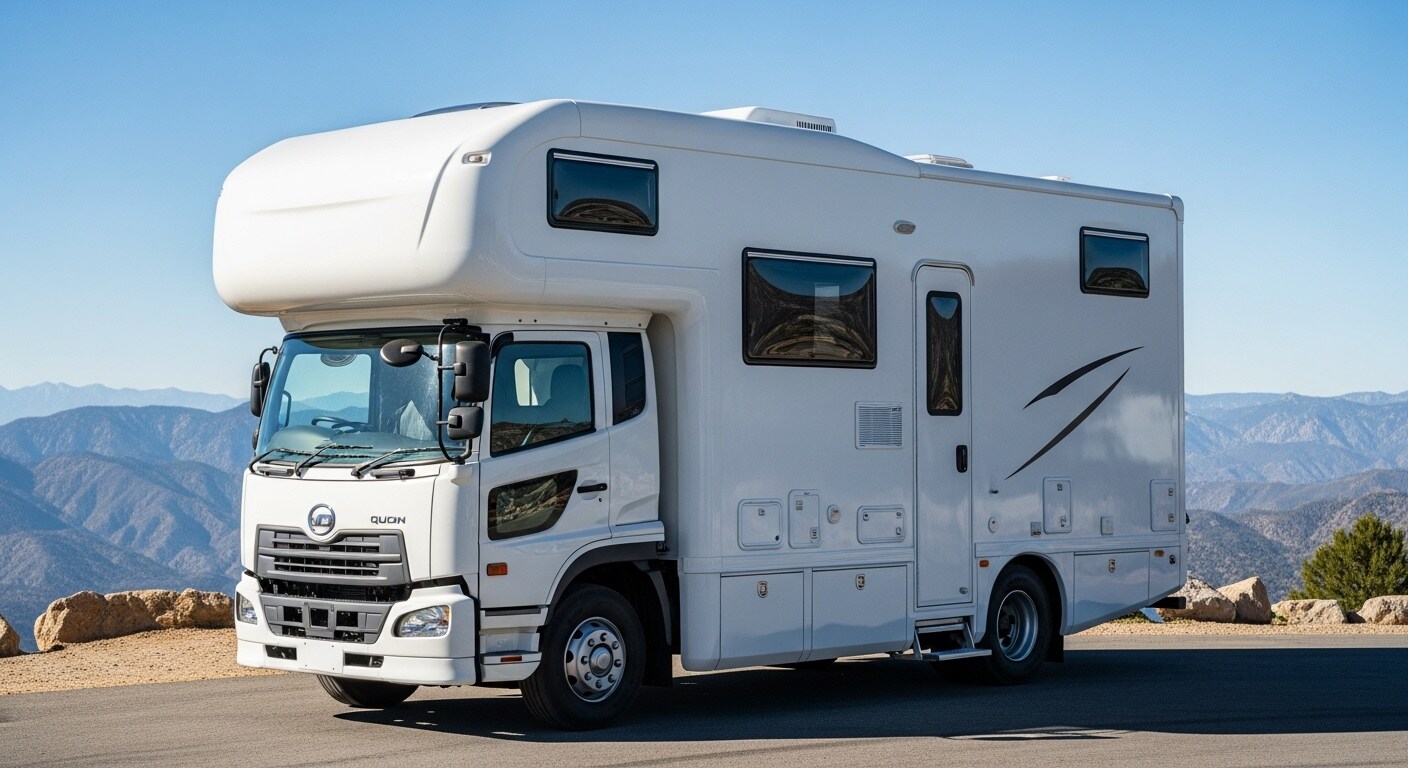 UDトラックキャンピングカー | の人気AIイラスト・グラビア