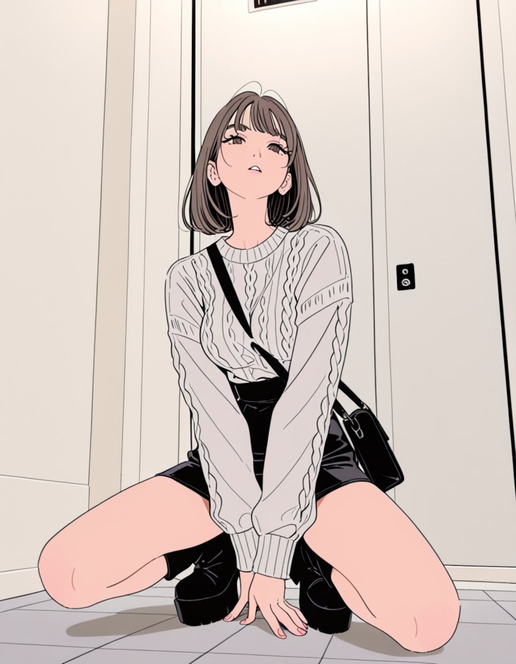 エレベーター前