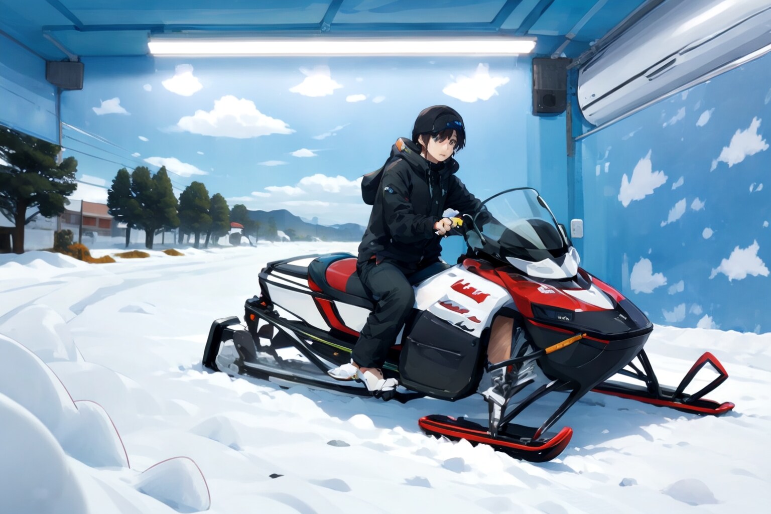 Snowmobile