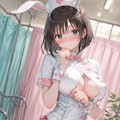 [投稿企画]バニー中毒の院長(ぷぷぷ院長)が運営するうさぎ坂病院のナース達 9枚目