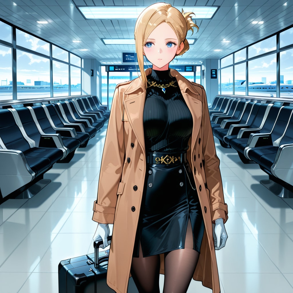 雨の成田、最初の一歩