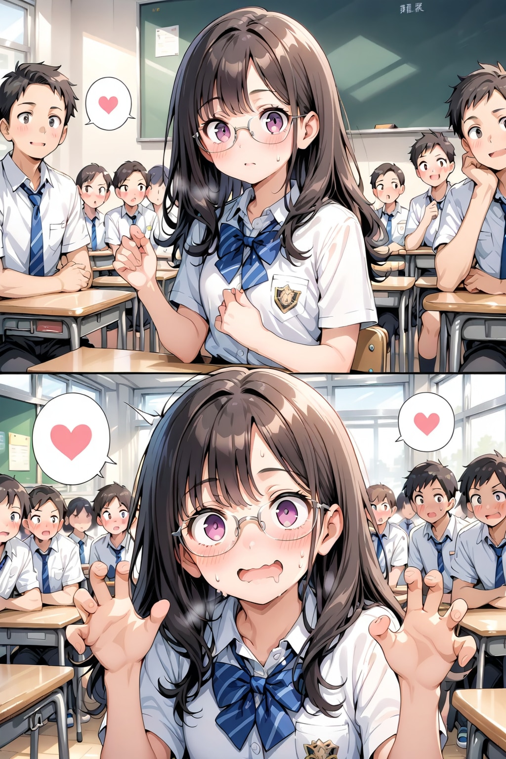 真面目だけど地味な女の子にいきなり告白してみた