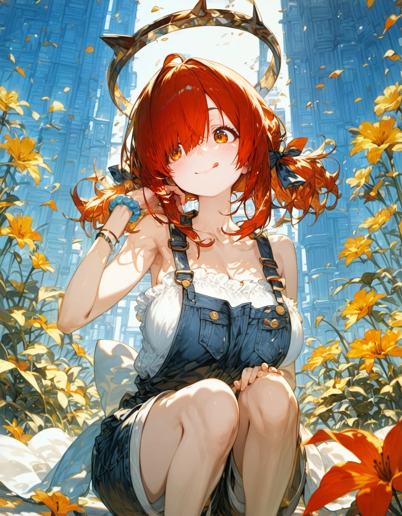 Halo among the Lilies | の人気AIイラスト・グラビア