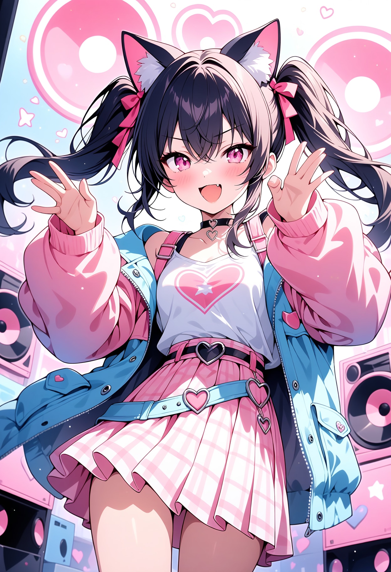 恋に届け! うちの子たちの応援スピーカー! | の人気AIイラスト・グラビア