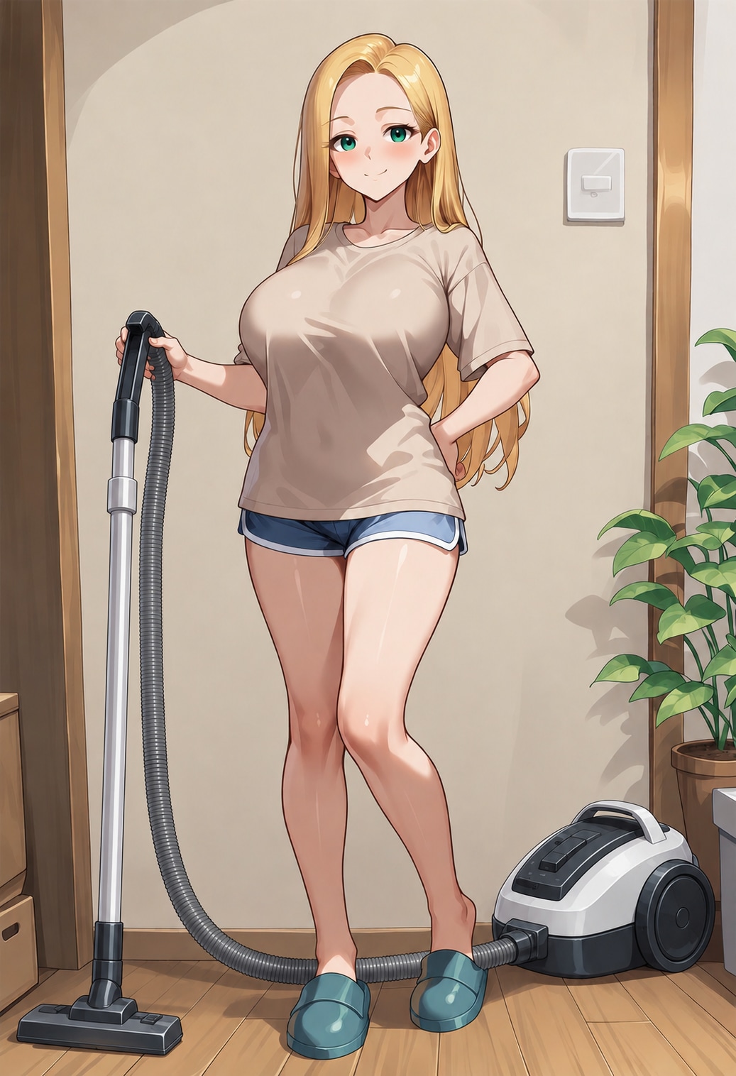 05/30｜掃除機の日の香里奈さん | の人気AIイラスト・グラビア