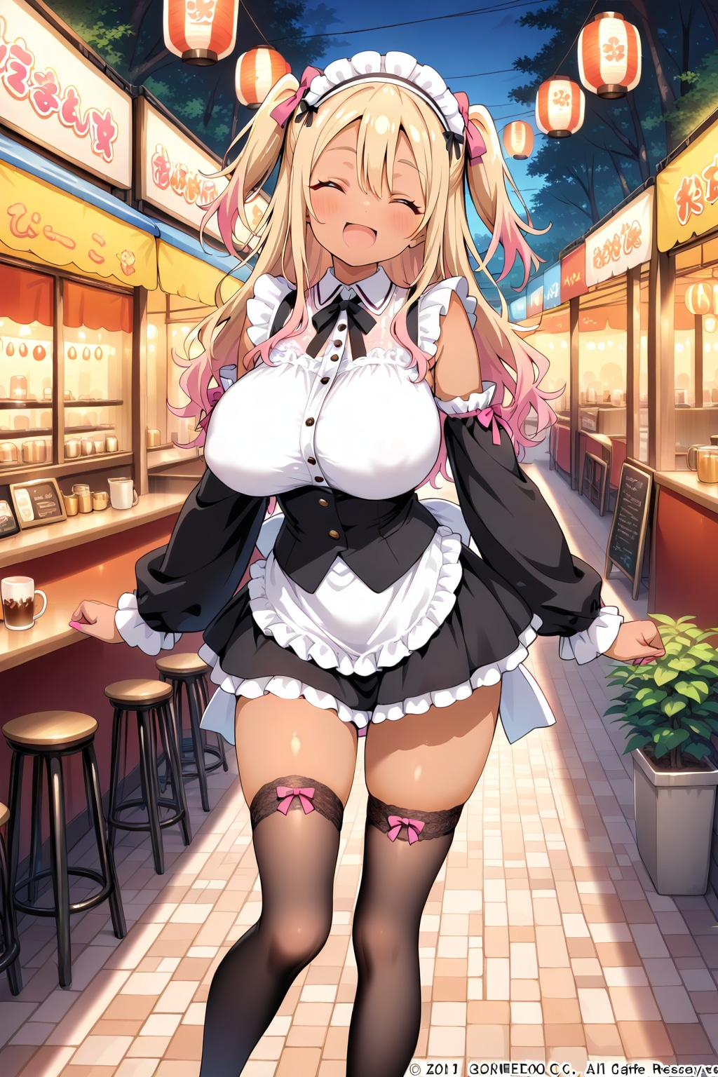 メイド屋台酒場