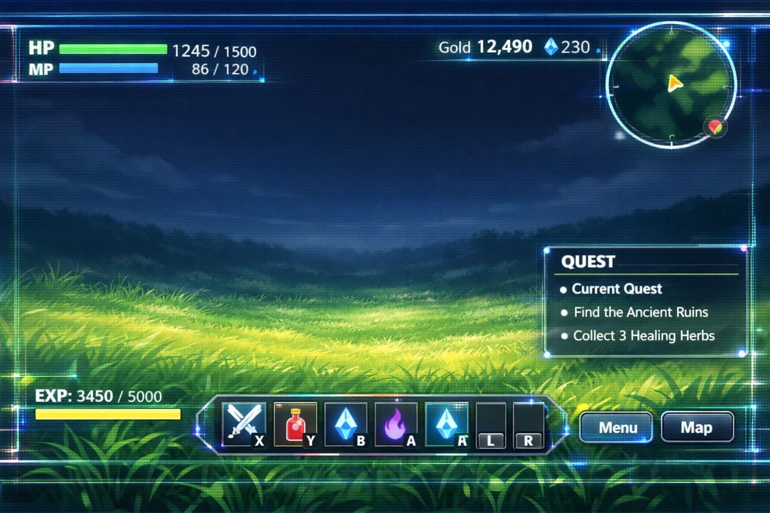 ゲーム画面 | の人気AIイラスト・グラビア