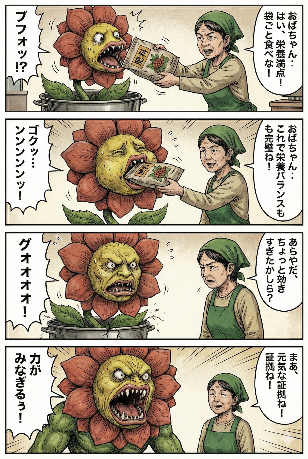 人喰い花の対処法