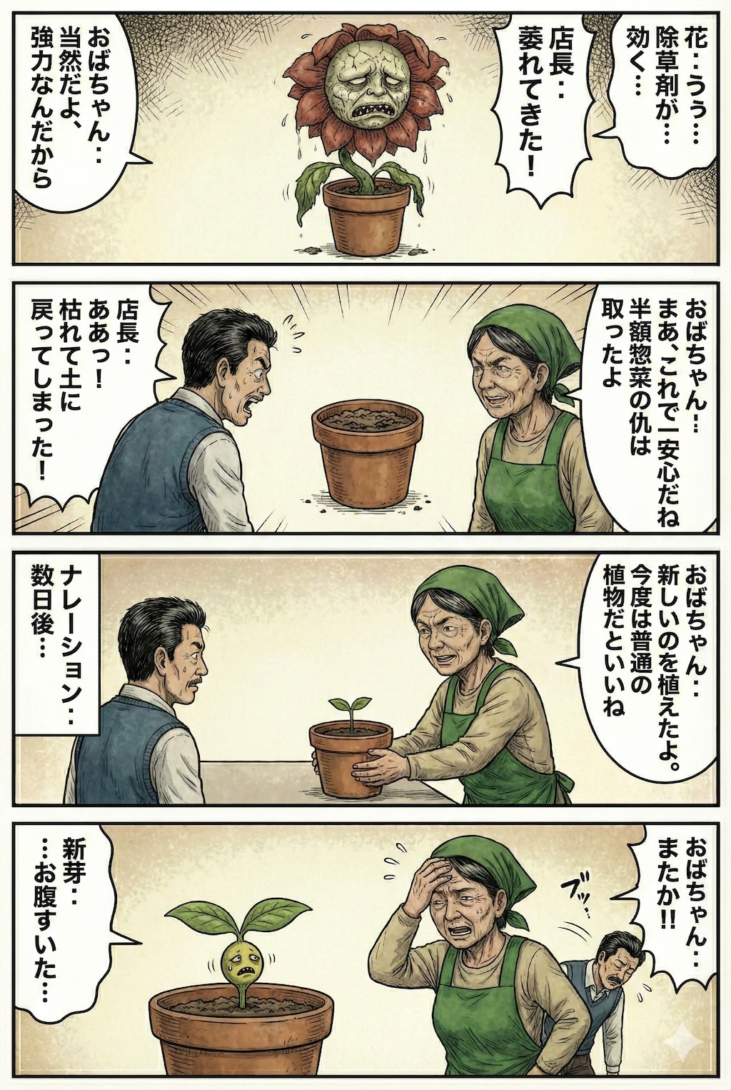 人喰い花の対処法