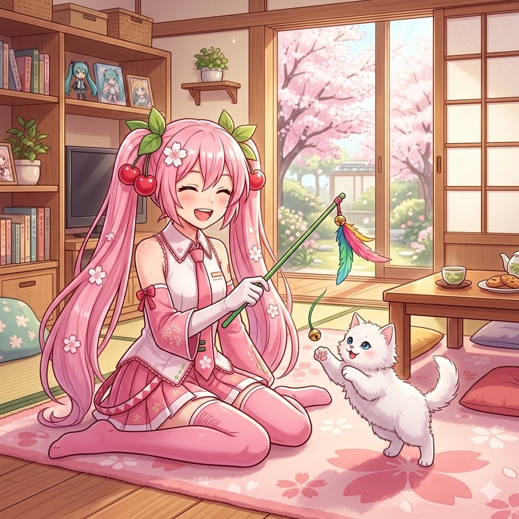 猫じゃらしガーリー