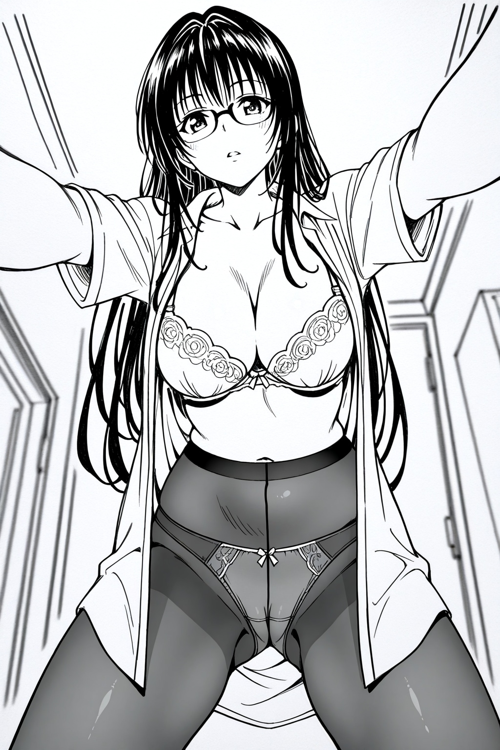 To LOVEるの単行本に載ってたスケッチ画風リベンジ