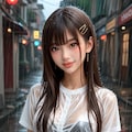雨で濡れてしまった妹 2枚目
