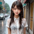 雨で濡れてしまった妹 7枚目