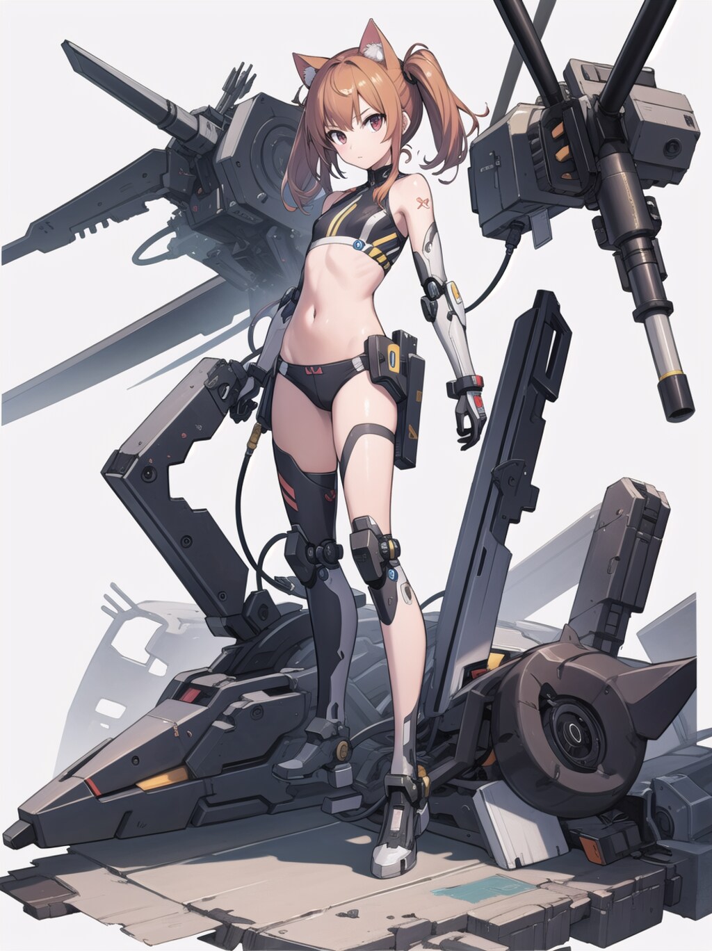 猫型　メカ娘